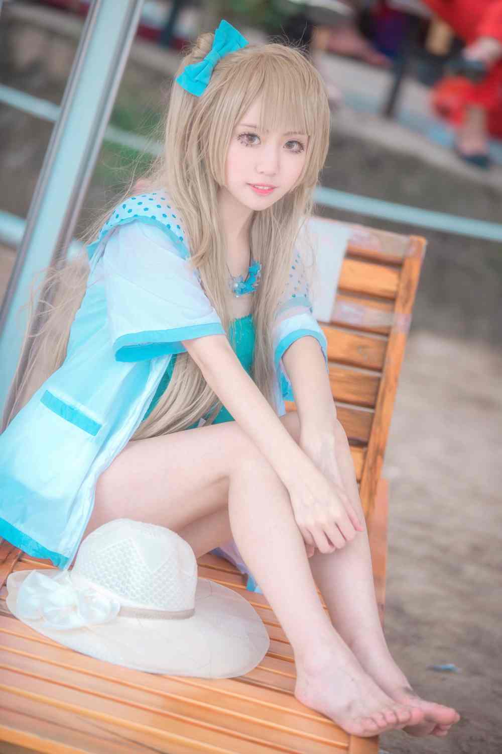 《C站·lolita·第570期》lovelive 南小鸟水着大冒险