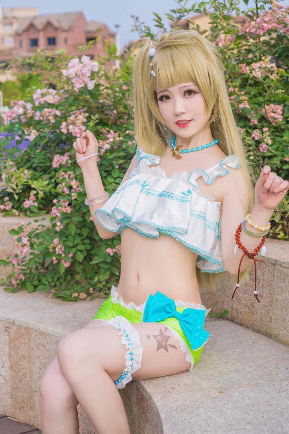 《C站·lolita·第852期》lovelive!南小鸟泳装cos