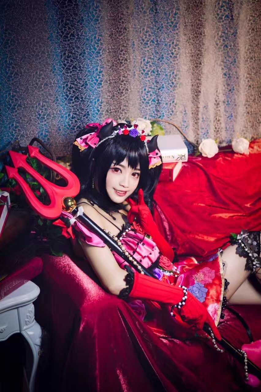 《C站·lolita·第809期》LoveLive 小恶魔觉醒妮可cosplay