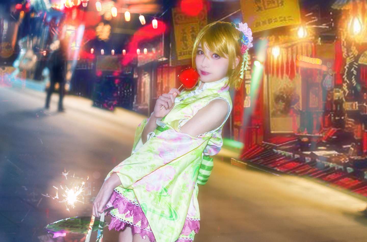 《C站·lolita·第1223期》小泉花阳浴衣觉醒