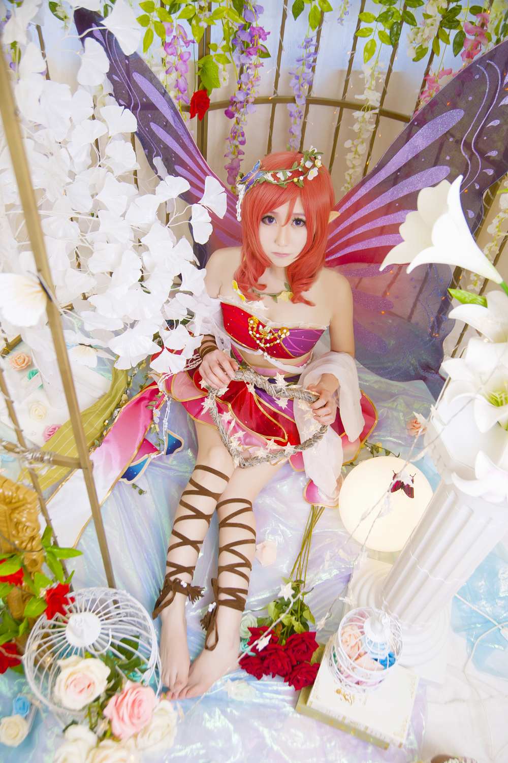 《C站·lolita·第557期》lovelive  真姬花妖精觉醒