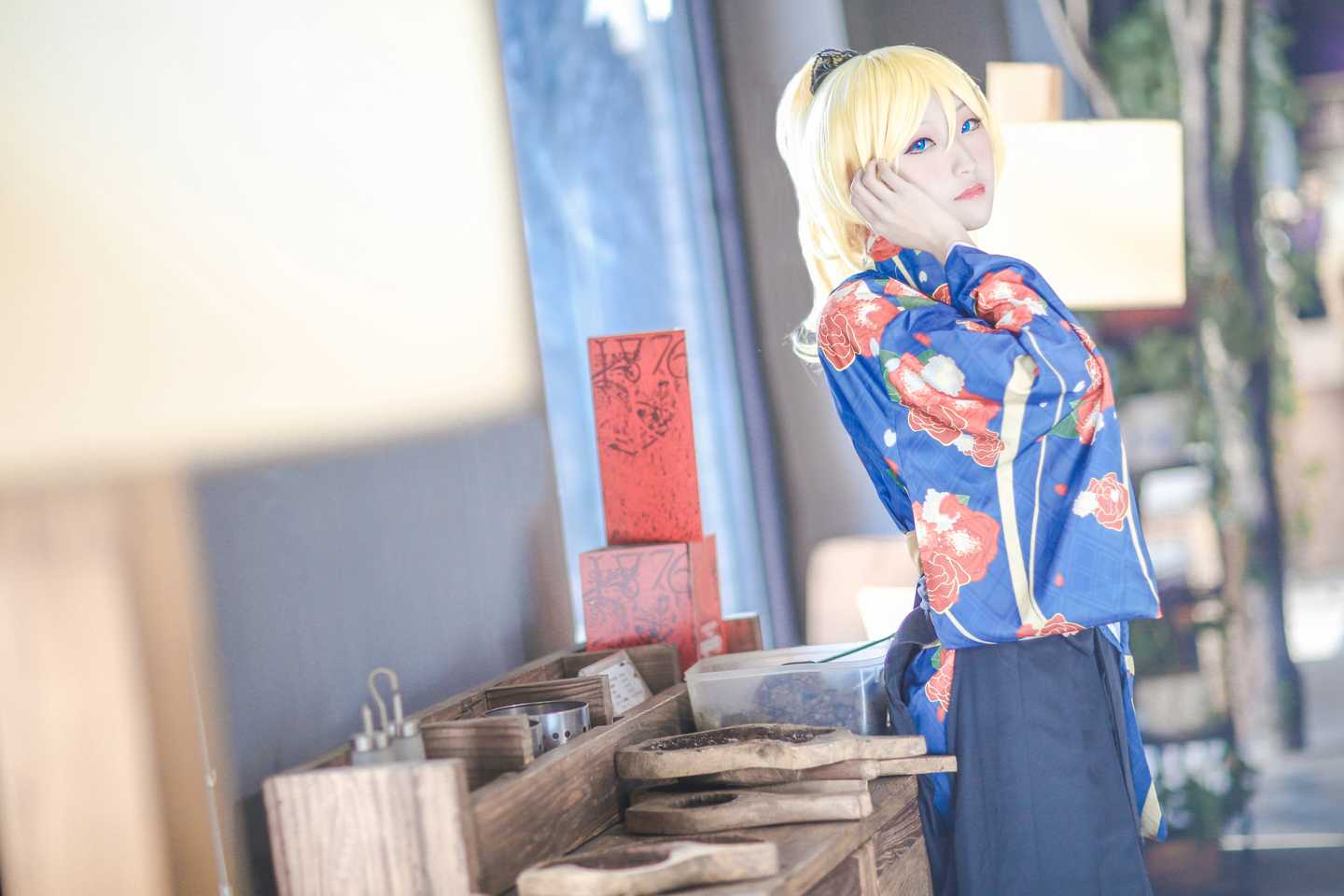 《C站·第3211期》绚濑绘里 大正和服未觉醒