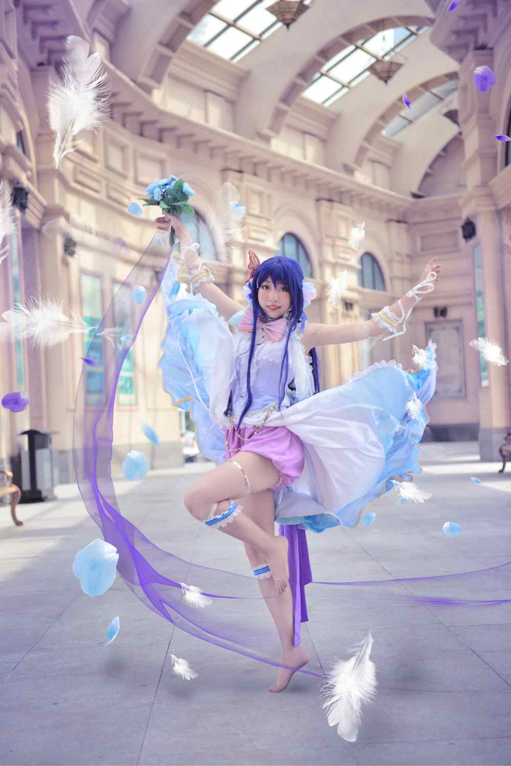 《C站·lolita·第885期》Love Live！白色情人节 园田海未