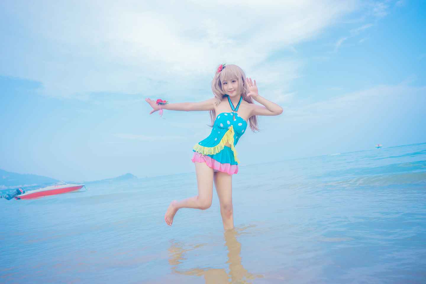 《C站·lolita·第970期》Lovelive南小鸟泳装