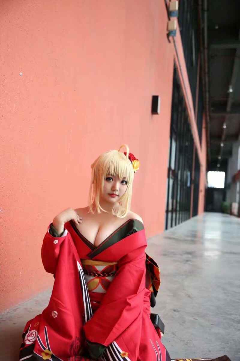 《C站·第3025期》尼禄 振袖和服