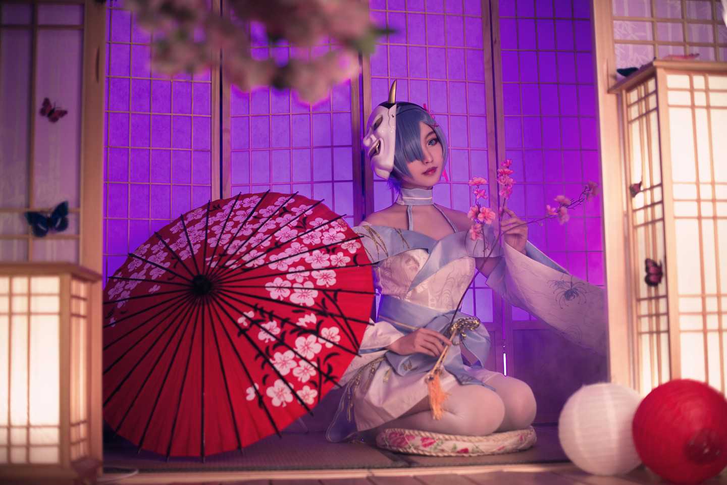 《C站·lolita·第1048期》从零开始的异世界生活 蕾姆绳艺