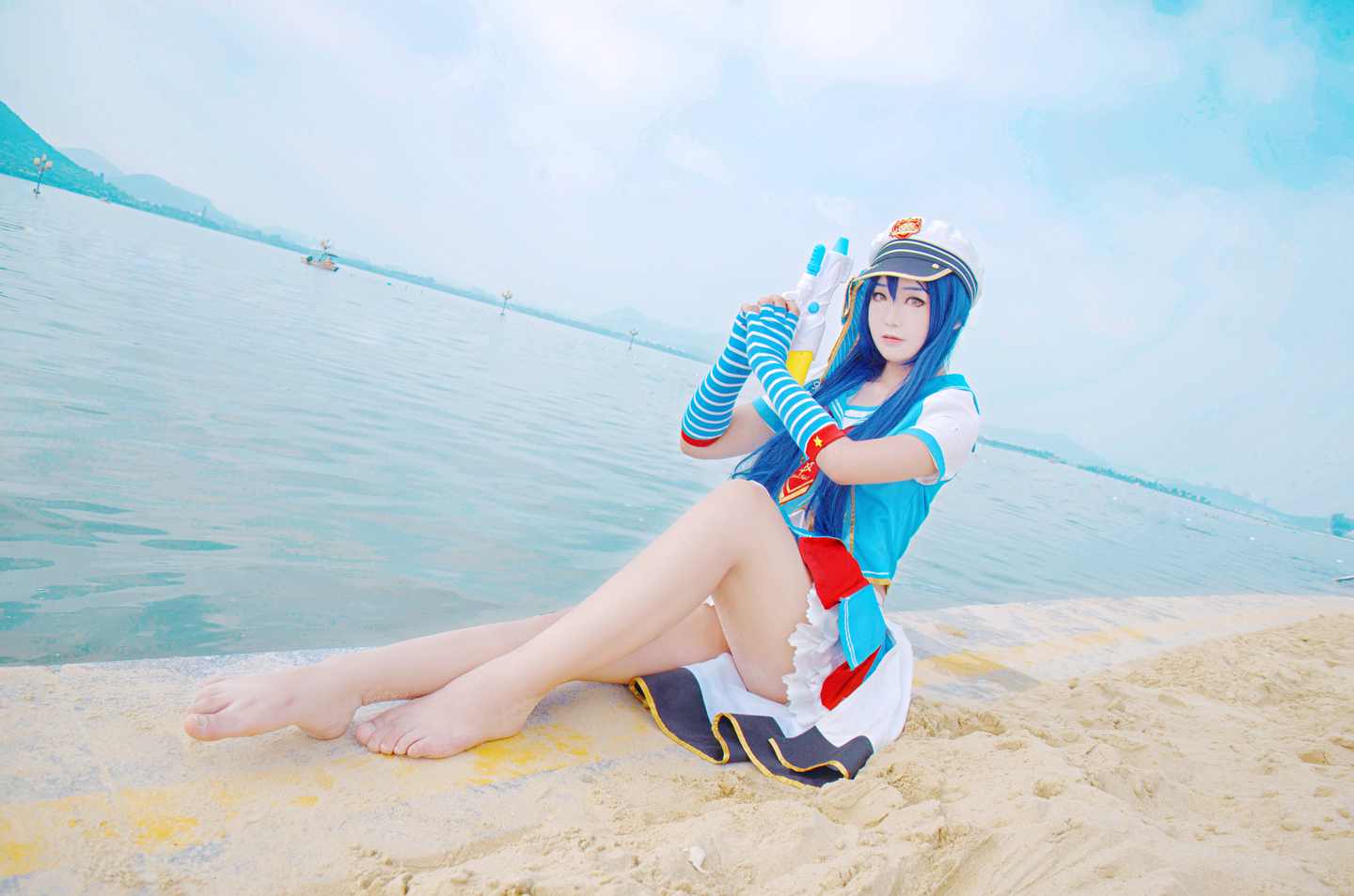 《C站·lolita·第612期》lovelive!沙滩边红靴子觉醒