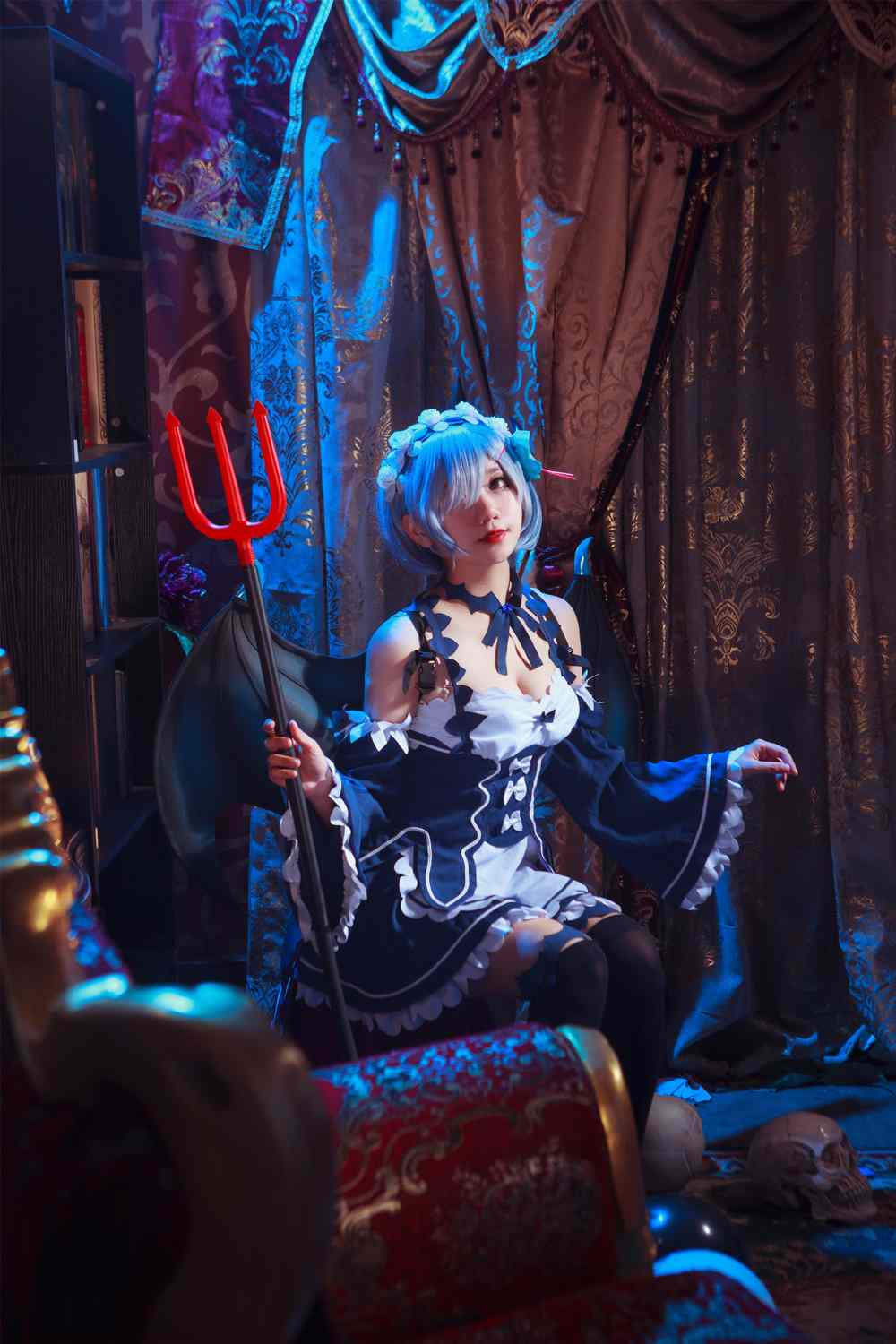 《C站·lolita·第1147期》蕾姆同人小恶魔