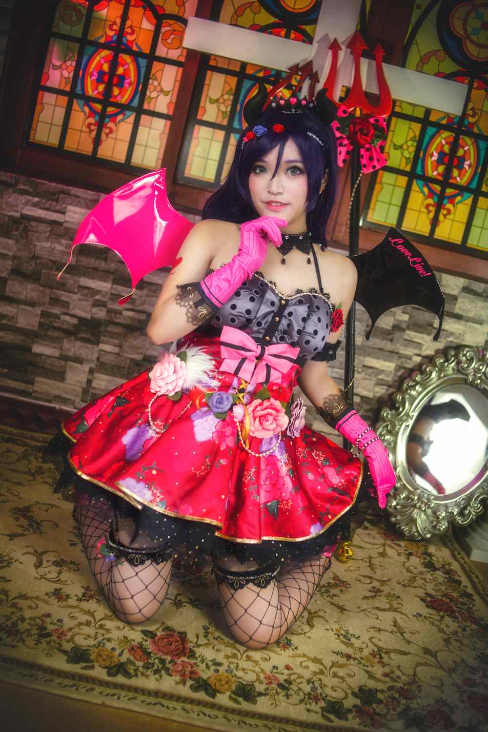 《C站·lolita·第977期》Lovelive矢泽妮可&东条希小恶魔觉醒