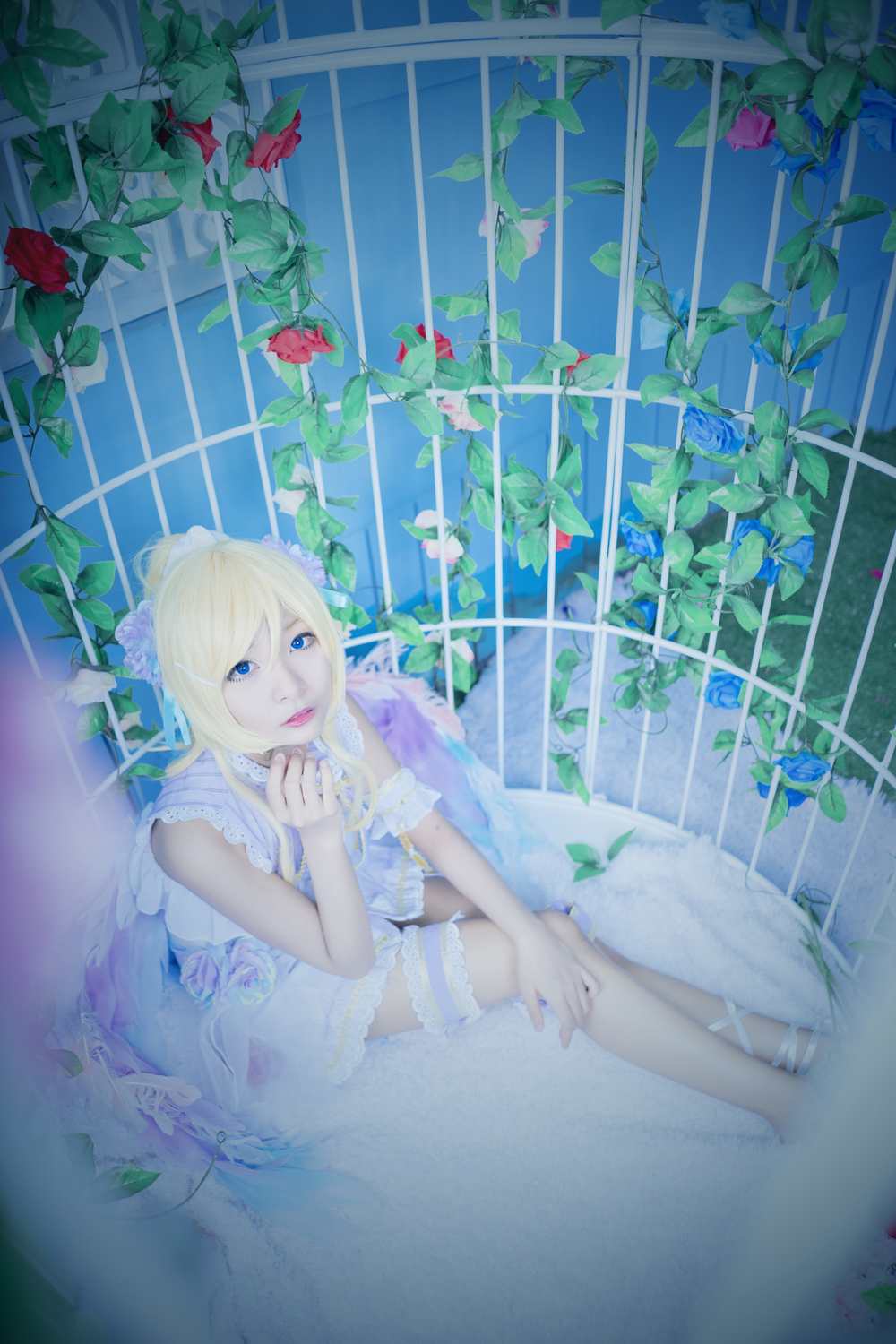 《C站·lolita·第927期》lovelive！绚濑绘里白色情人节