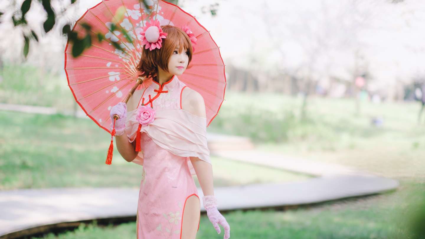 《汉服第407期》家庭教师旗袍笹川京子