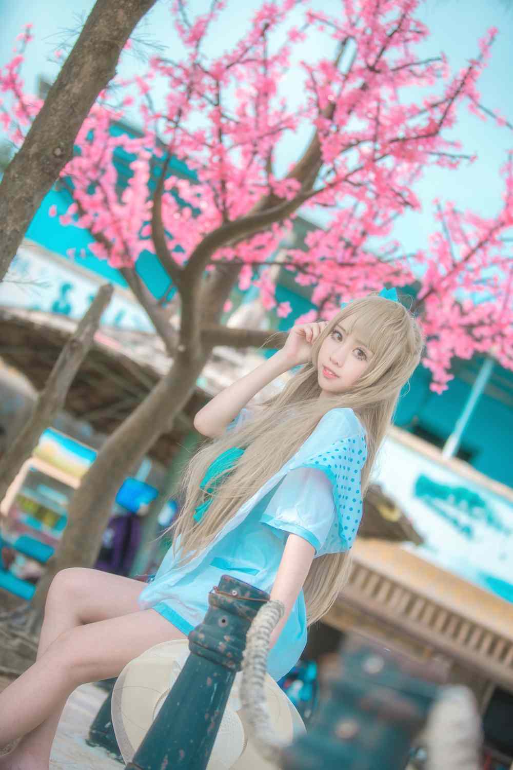 《C站·lolita·第570期》lovelive 南小鸟水着大冒险