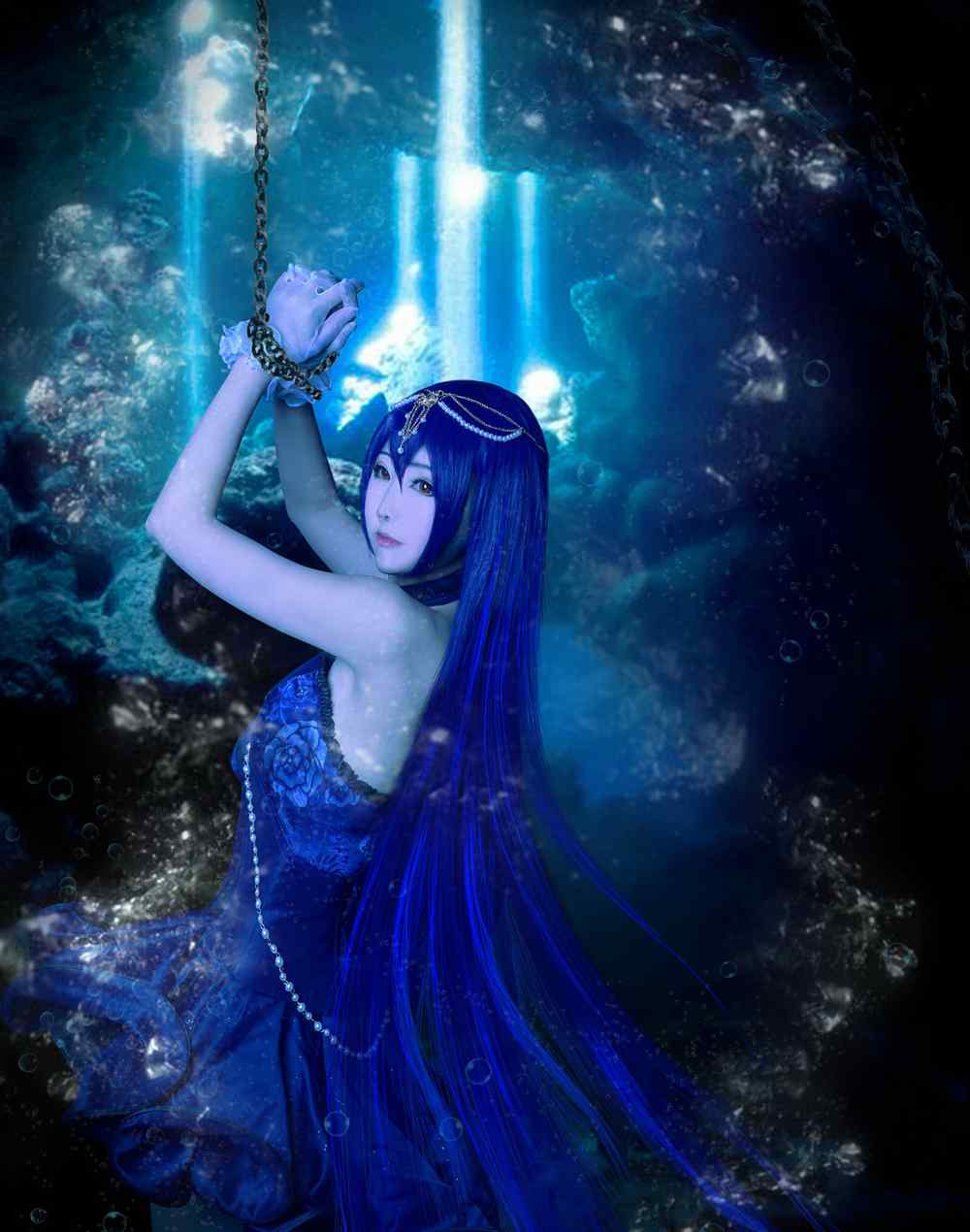 《C站·lolita·第556期》LOVELIVE  园田海未七彩缪斯深海少女