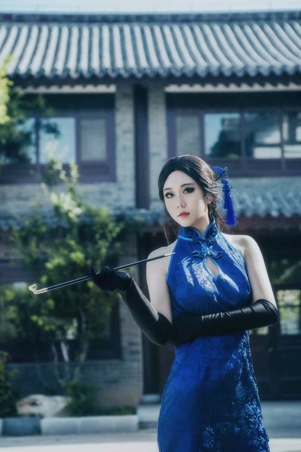 《汉服第507期》唐门同人旗袍