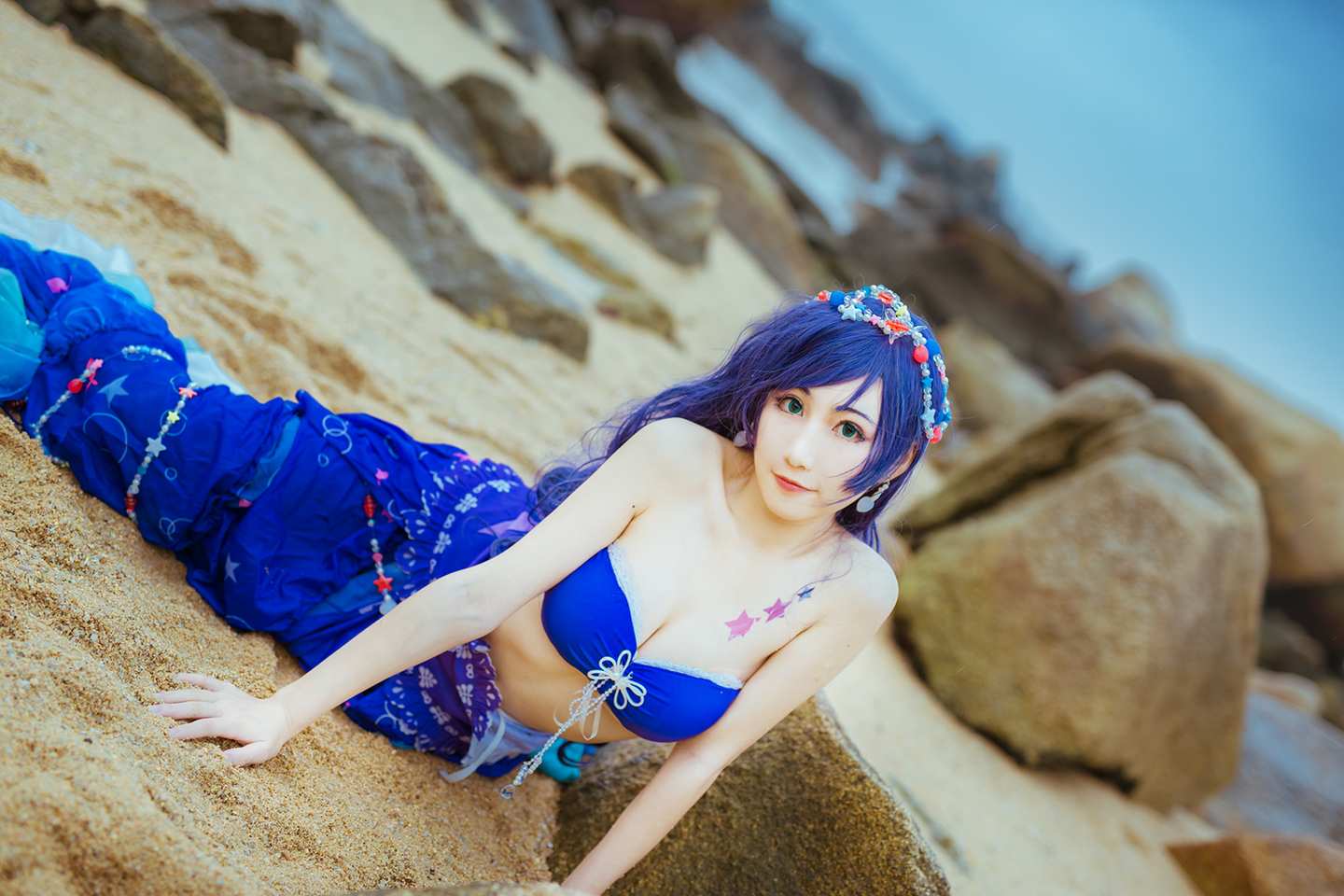 《C站·lolita·第684期》lovelive东条希绘里美人鱼