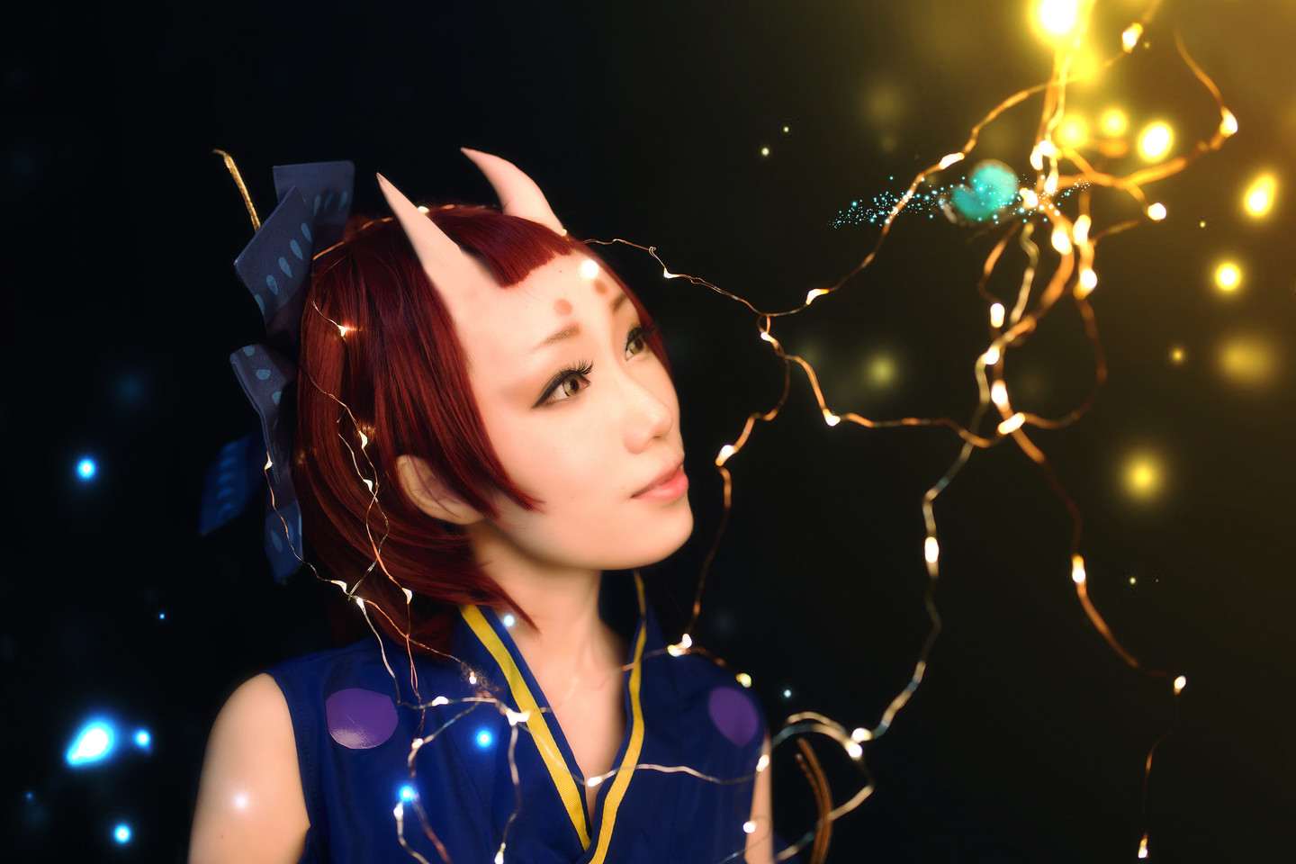 《C站·第3011期》阴阳师 萤草 cosplay