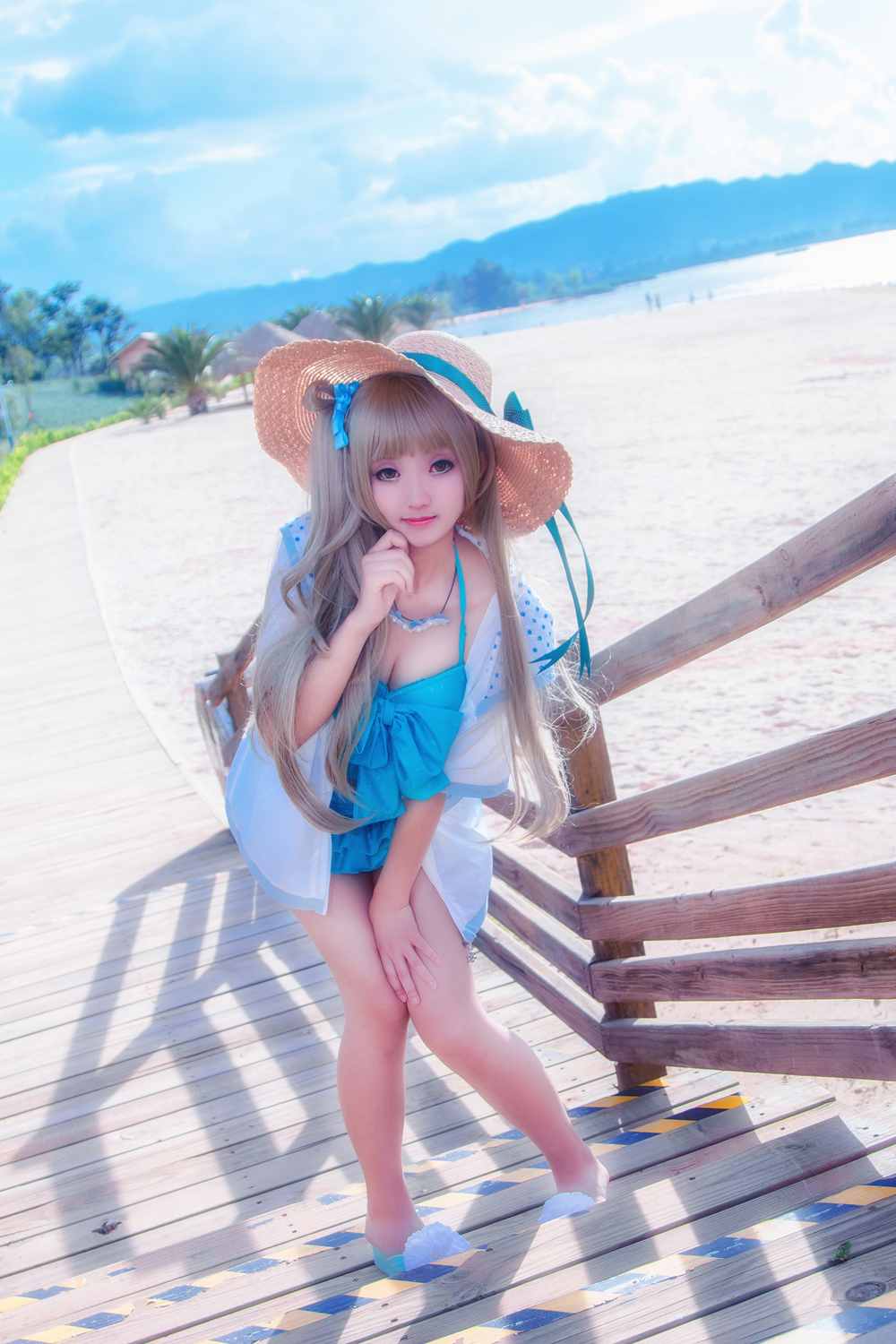 《C站·lolita·第969期》lovelive南小鸟水着觉醒