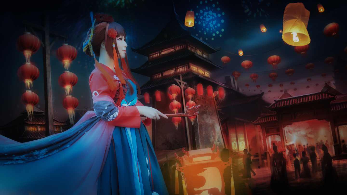 《C站·第3259期》伊吹五月提灯少女萌梦