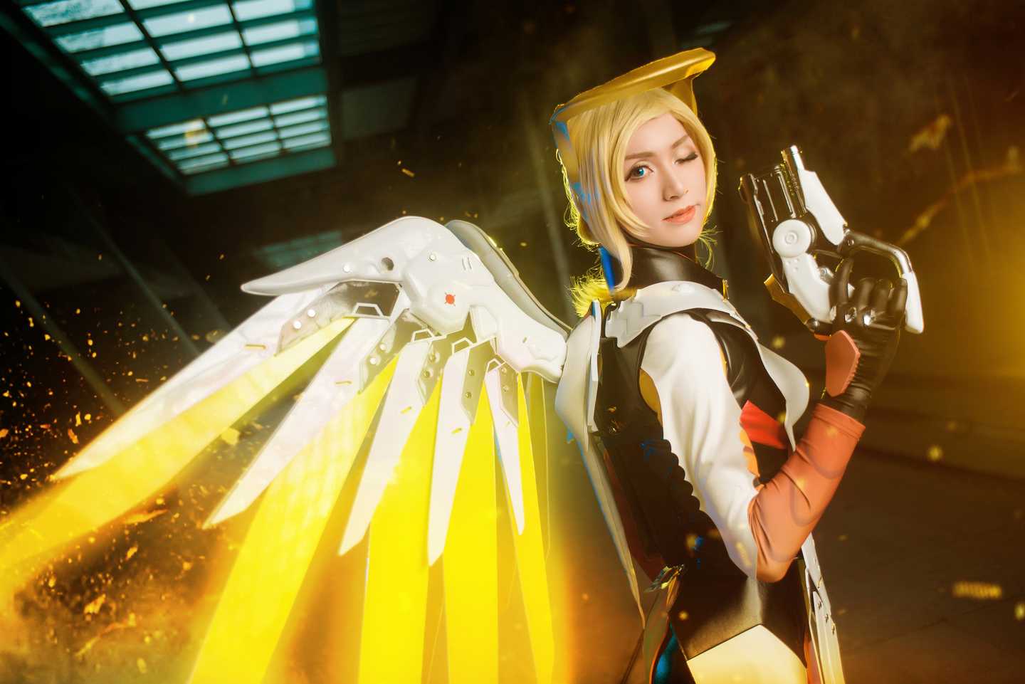 《C站·第3146期》守望先锋天使COSPLAY