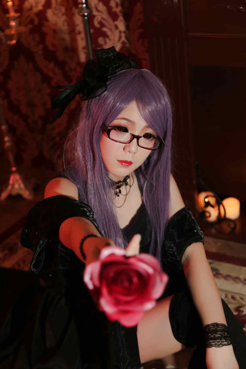 《C站·第3097期》神代利世黑礼服