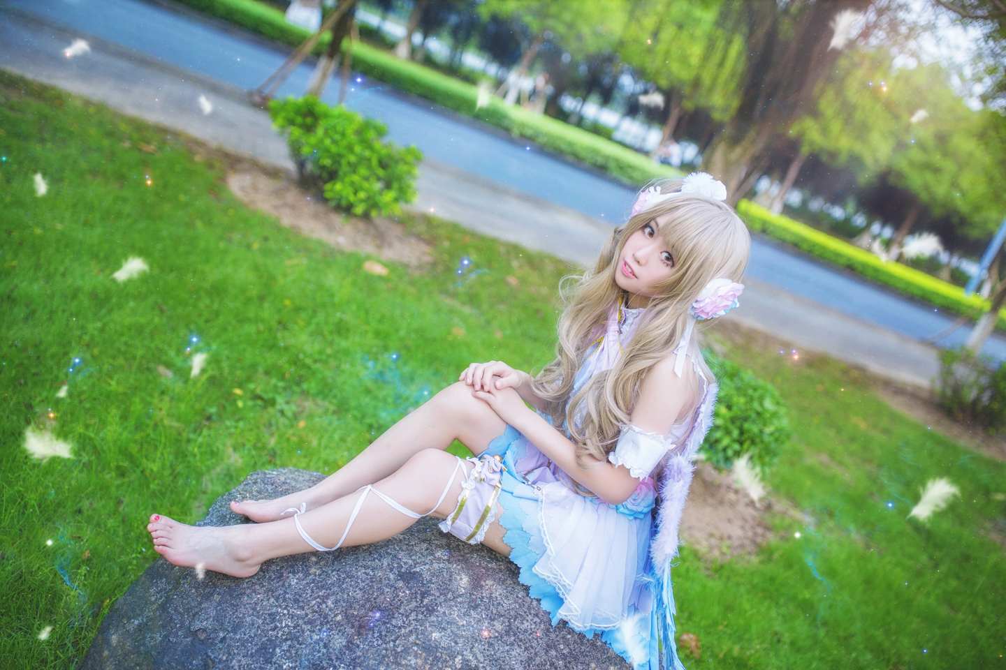 《C站·lolita·第550期》lovelive  南小鸟白色森林情人节