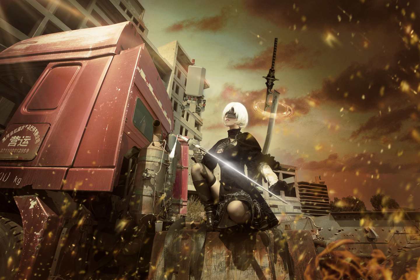 《C站·第3019期》尼尔机械纪元小姐姐