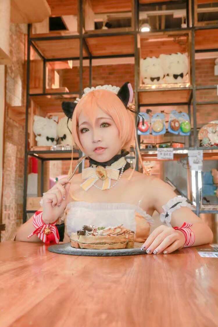 《C站·lolita·第874期》Love Live !凛喵情人节女仆