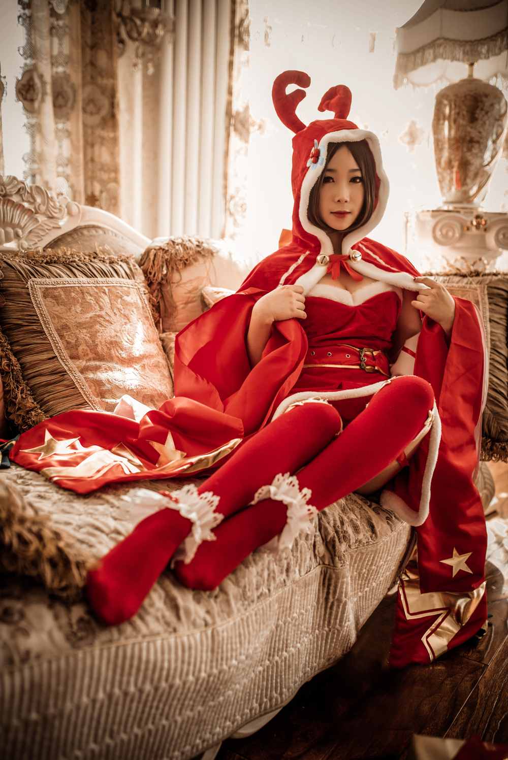 《C站·lolita·第1056期》圣诞貂蝉之礼物