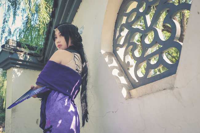 《汉服第832期》剑网三五毒同人旗袍