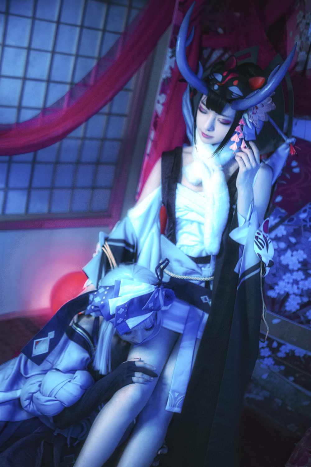 《C站·第3285期》阴阳师ssr 阎魔x青行灯