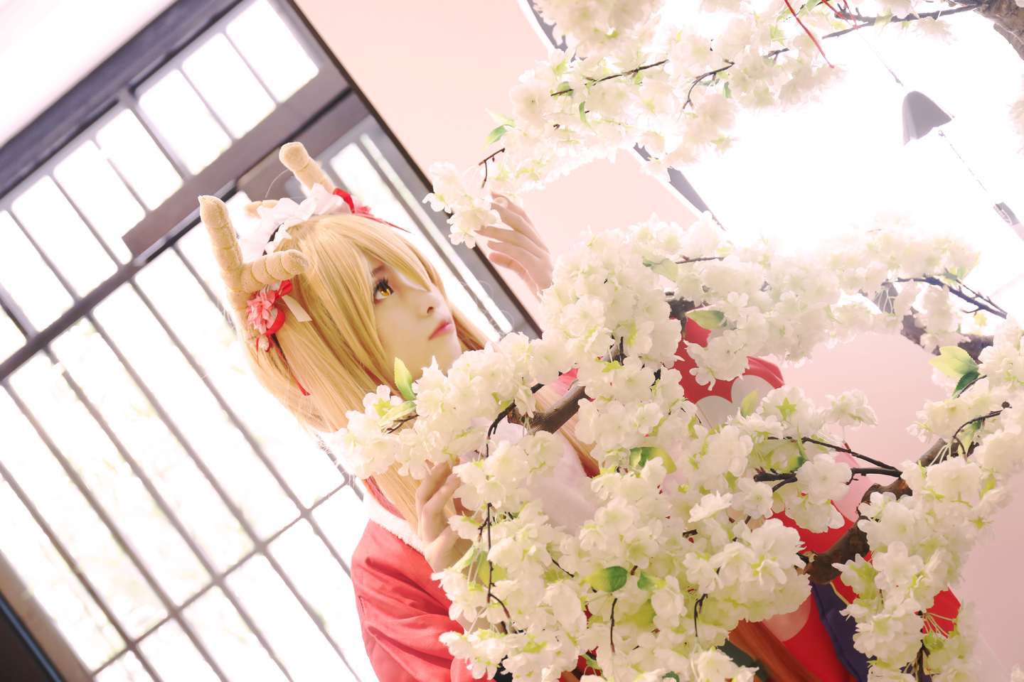 《C站·lolita·第340期》女仆托尔康纳新年和服