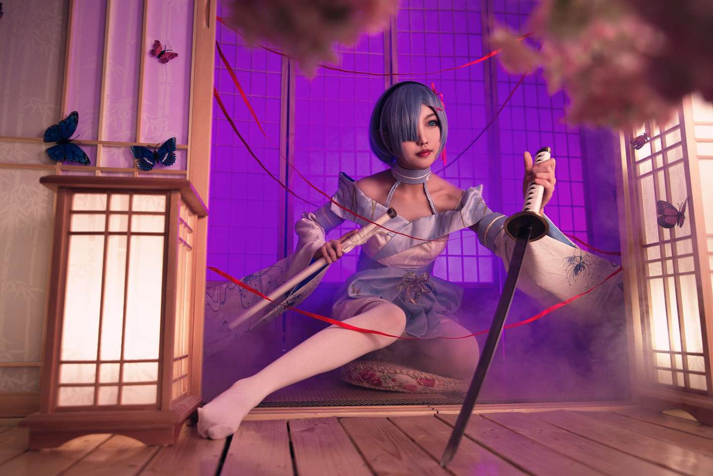 《C站·lolita·第1048期》从零开始的异世界生活 蕾姆绳艺