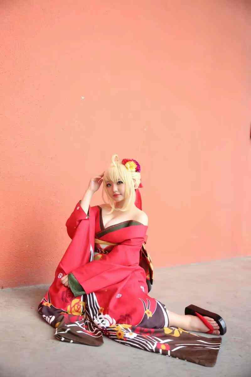 《C站·第3025期》尼禄 振袖和服