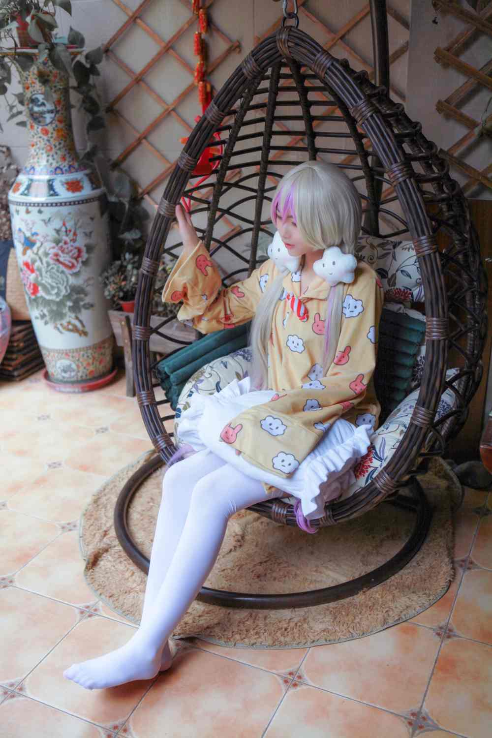 《C站·lolita·第1142期》坐上摇摇椅