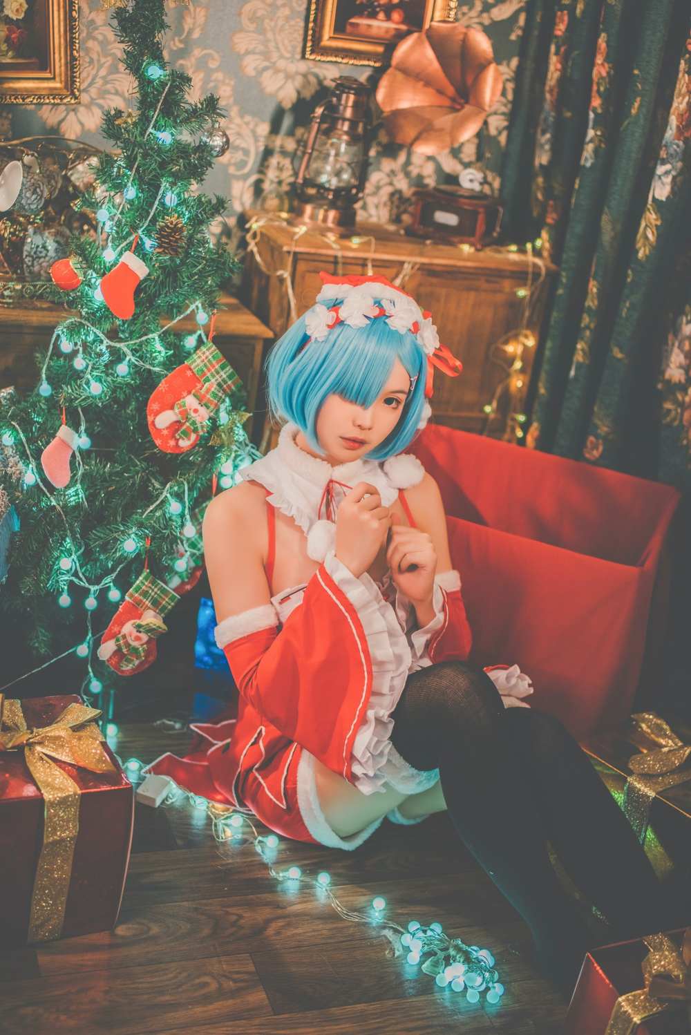 《C站·第3106期》圣诞雷姆x拉姆