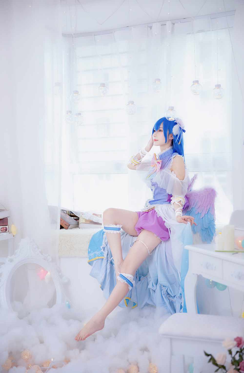 《C站·lolita·第796期》lovelive 海 白色情人节