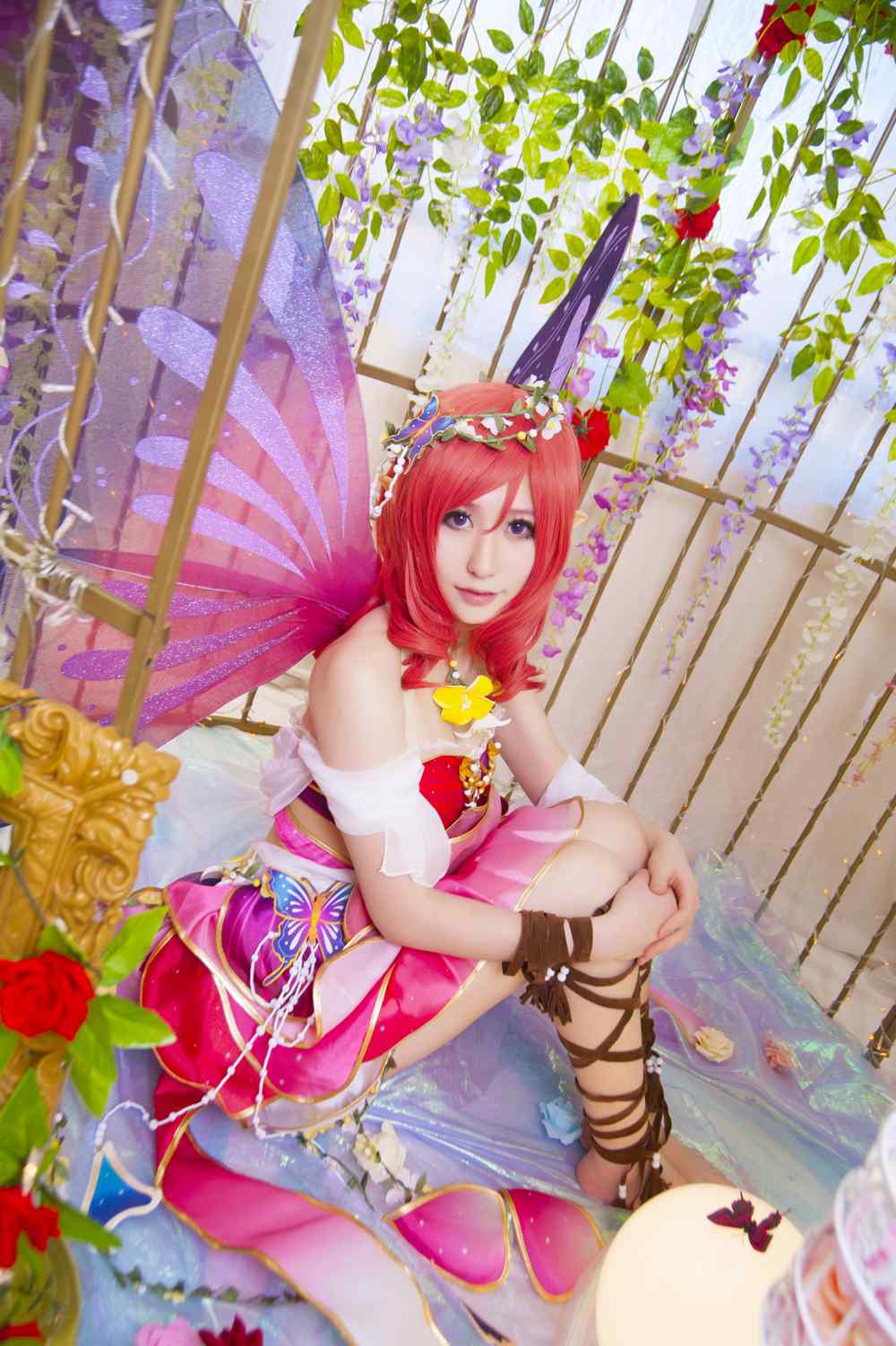 《C站·lolita·第557期》lovelive  真姬花妖精觉醒