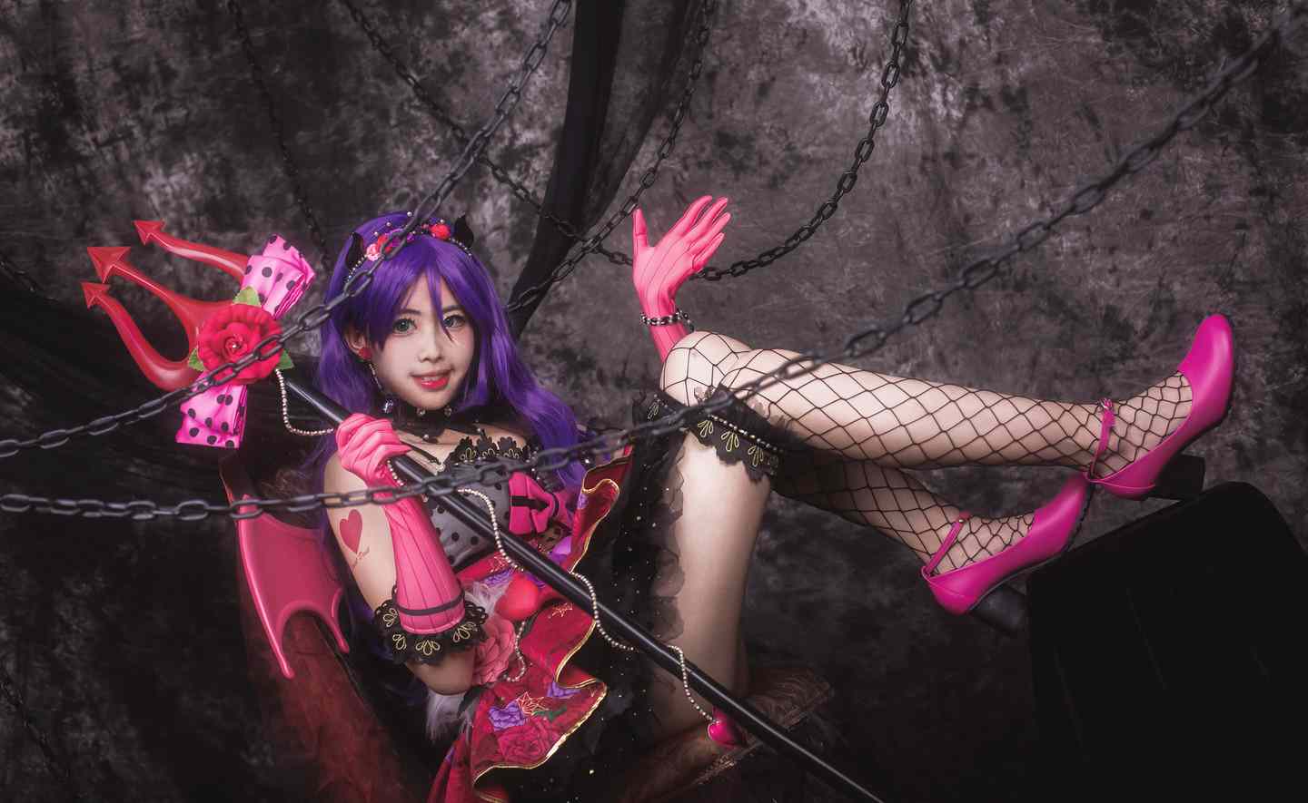 《C站·lolita·第795期》lovelive 恶魔觉醒ver.东条希