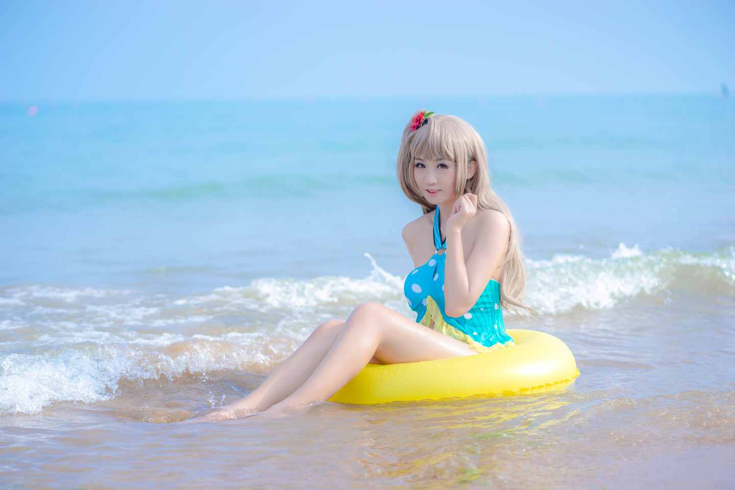 《C站·lolita·第970期》Lovelive南小鸟泳装