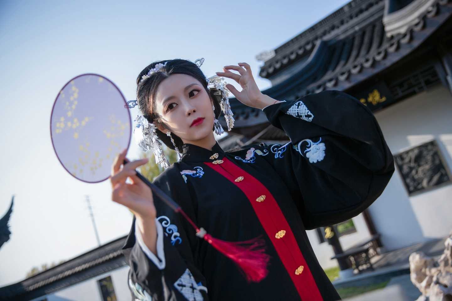 《汉服第350期》汉服—画屏