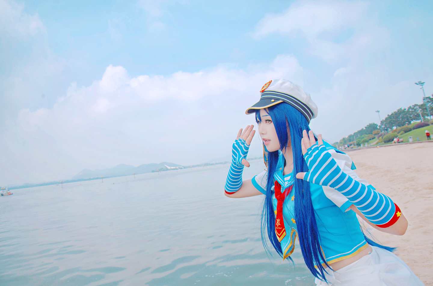 《C站·lolita·第612期》lovelive!沙滩边红靴子觉醒