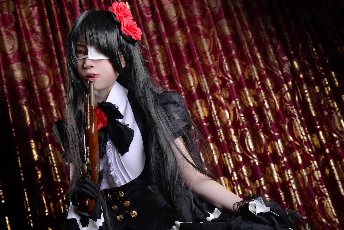 《C站·lolita·第387期》和以前出的时崎狂三旗袍时的感觉同的感觉！