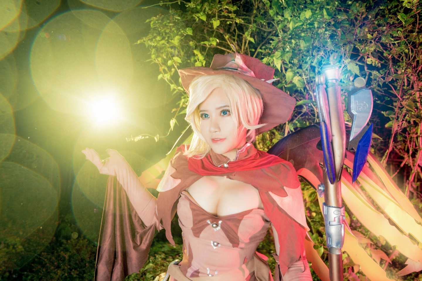 《C站·第3147期》守望先锋万圣节天使