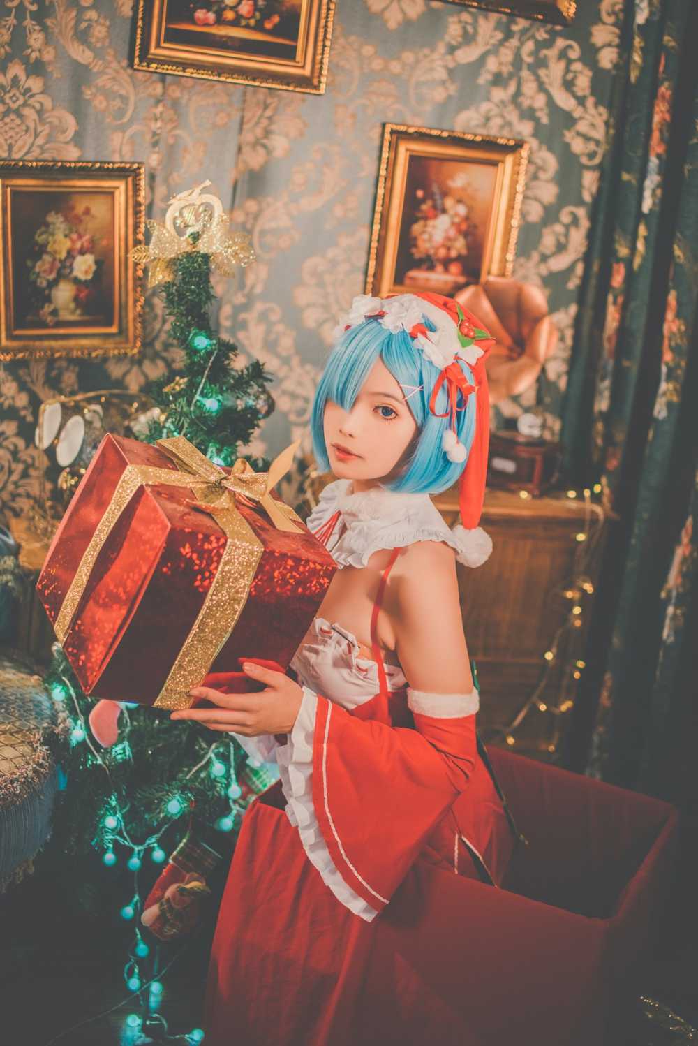 《C站·第3106期》圣诞雷姆x拉姆