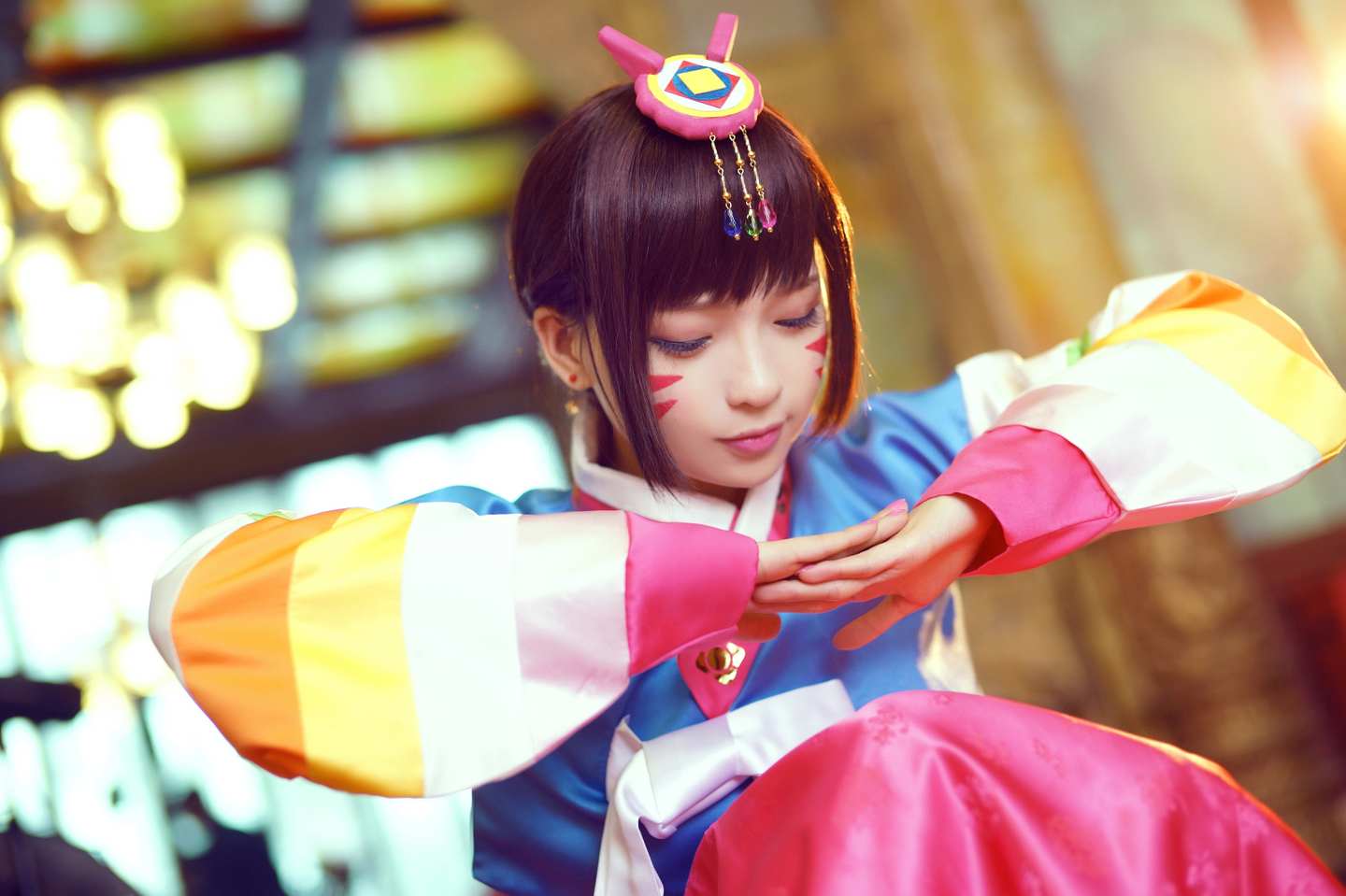 《C站·第3118期》守望先锋 D.va新年皮肤