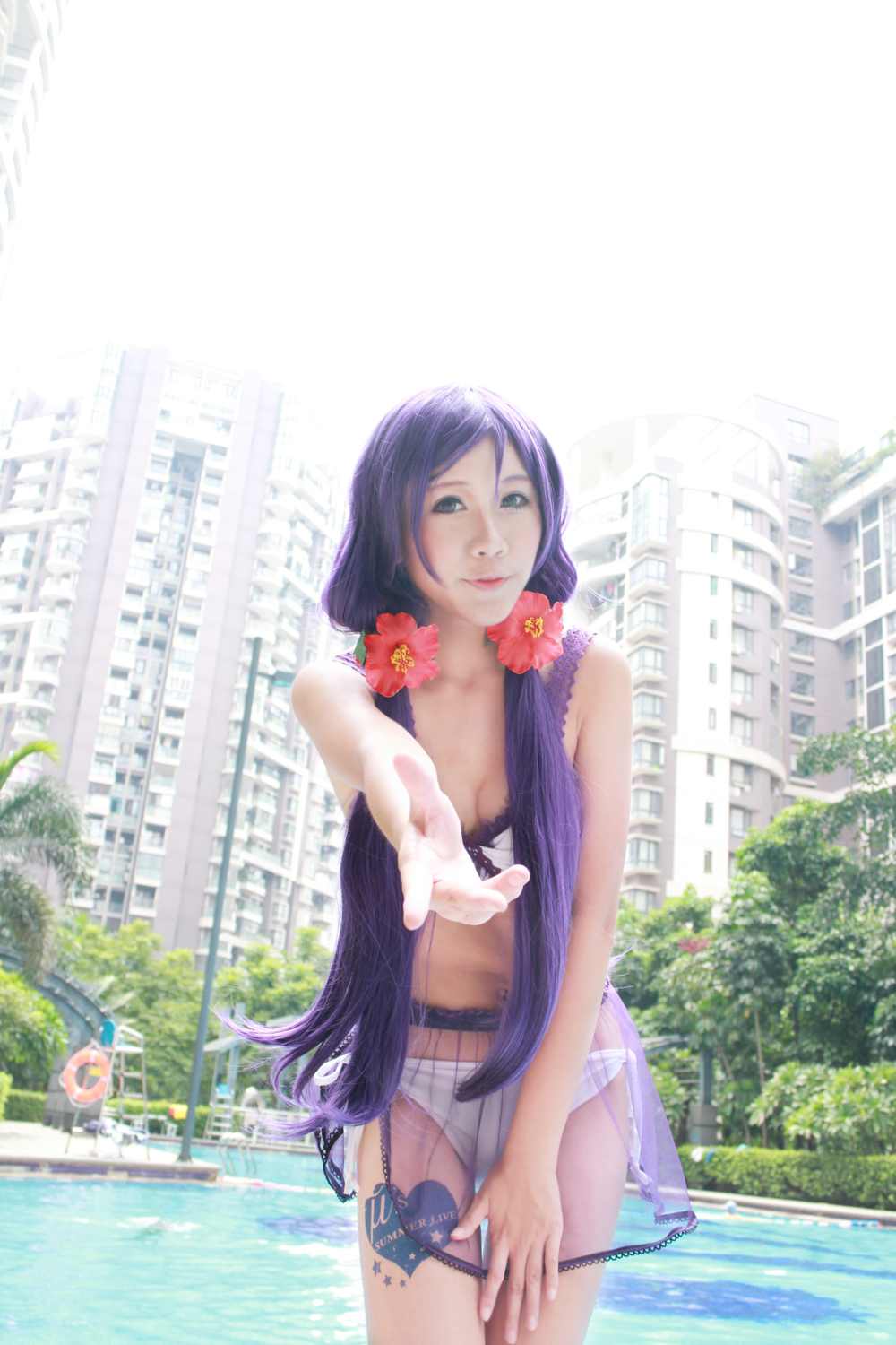 《C站·lolita·第1001期》lovelive真夏水着.希妮ver