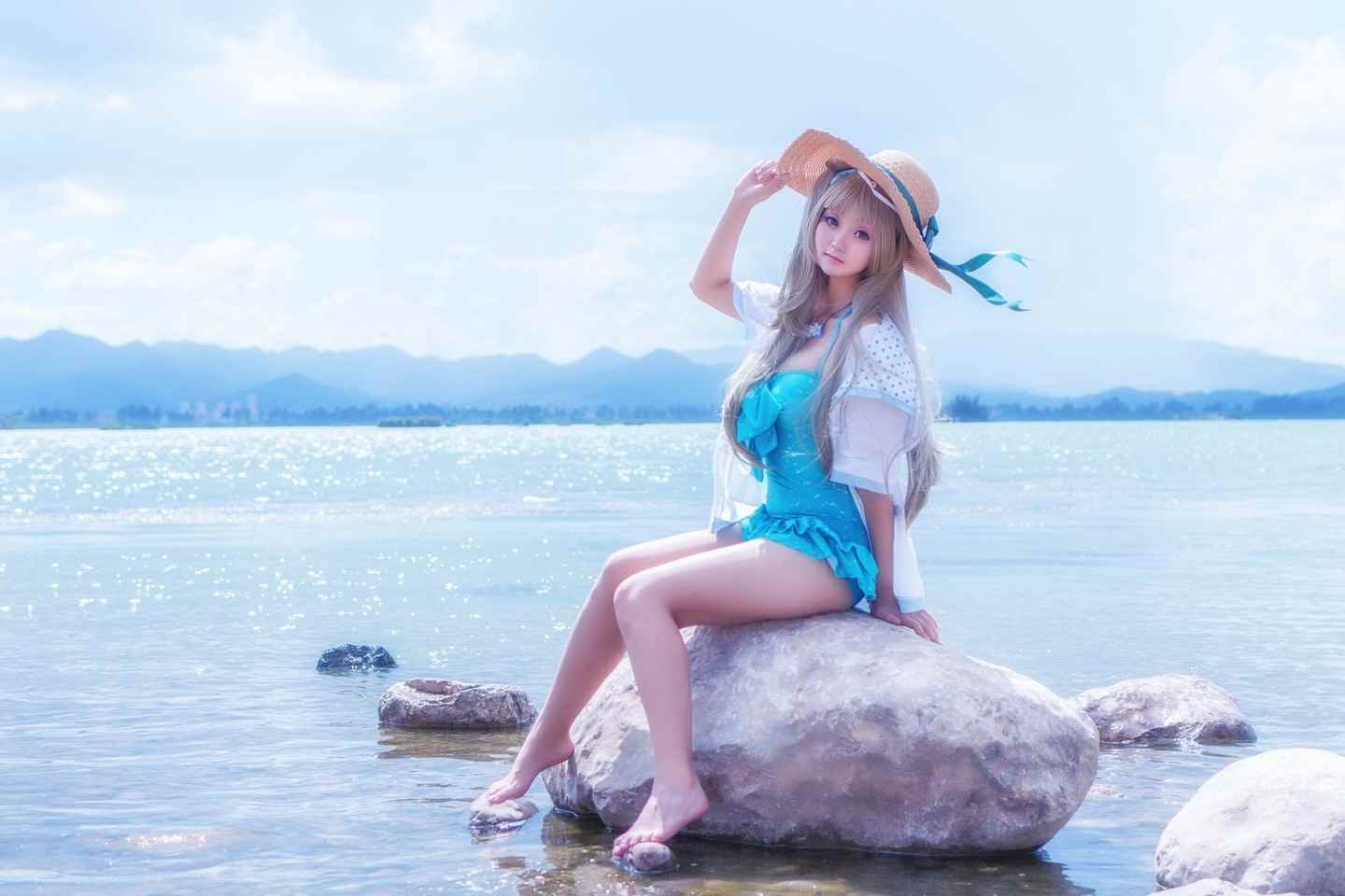 《C站·lolita·第969期》lovelive南小鸟水着觉醒