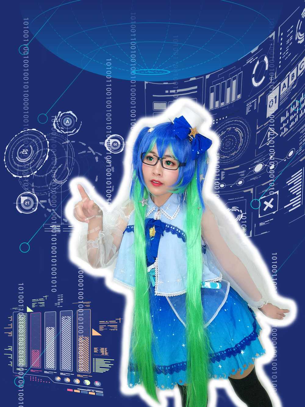 《C站·第3036期》星空初音