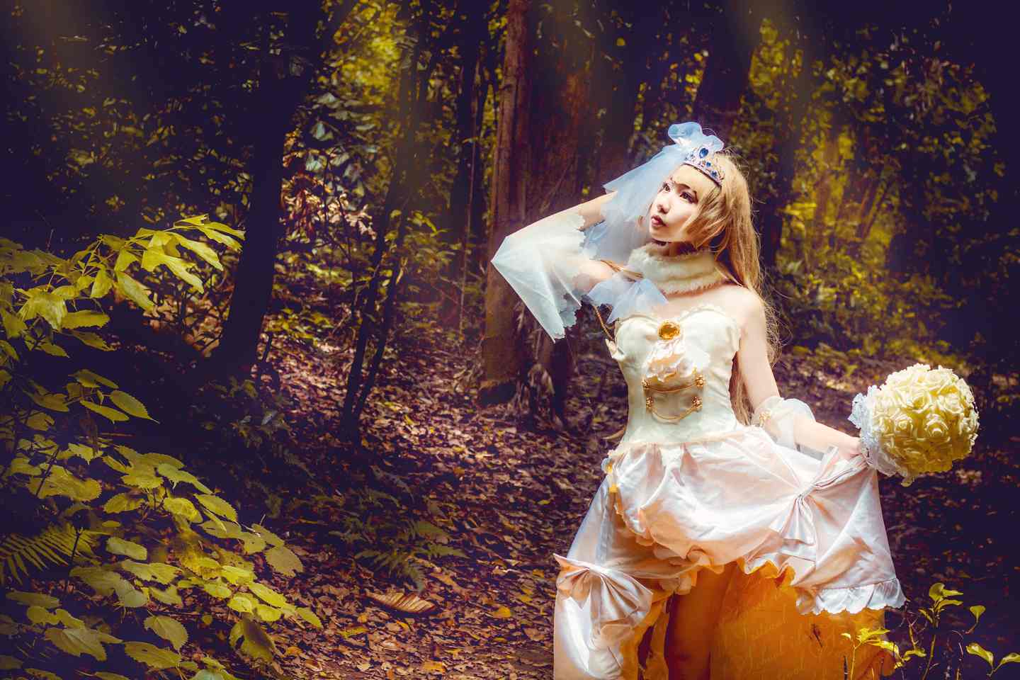 《C站·lolita·第845期》LoveLive!南小鸟婚纱觉醒