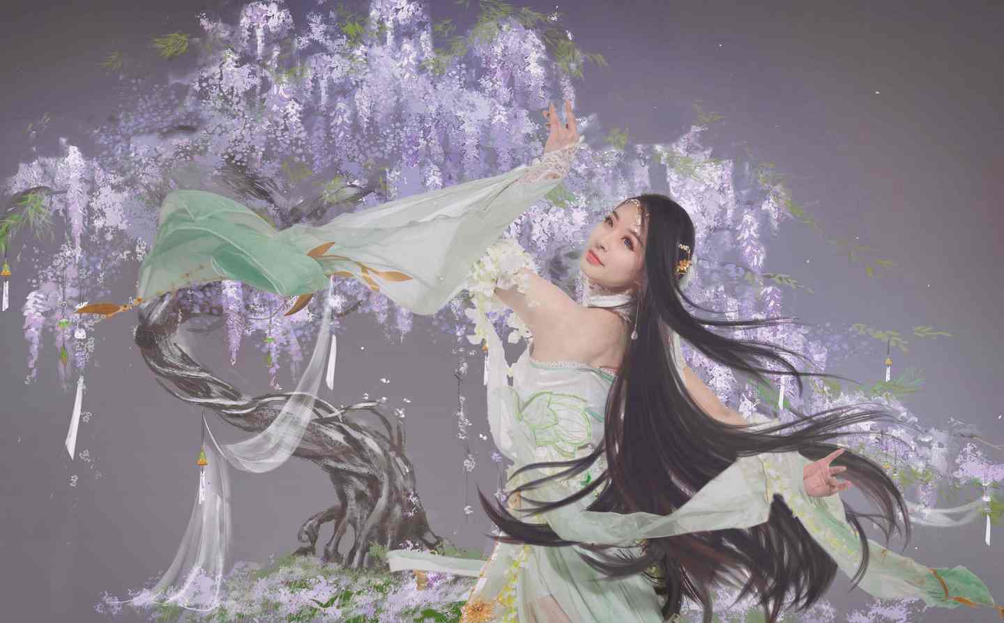 《汉服第629期》陌上人如玉花开世无双